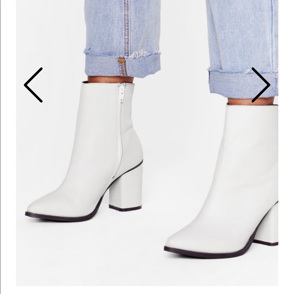 Nasty Gal Heeled Boots - Never worn! Size 7